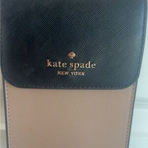 Kate Spade Black and Tan Crossbody Bag